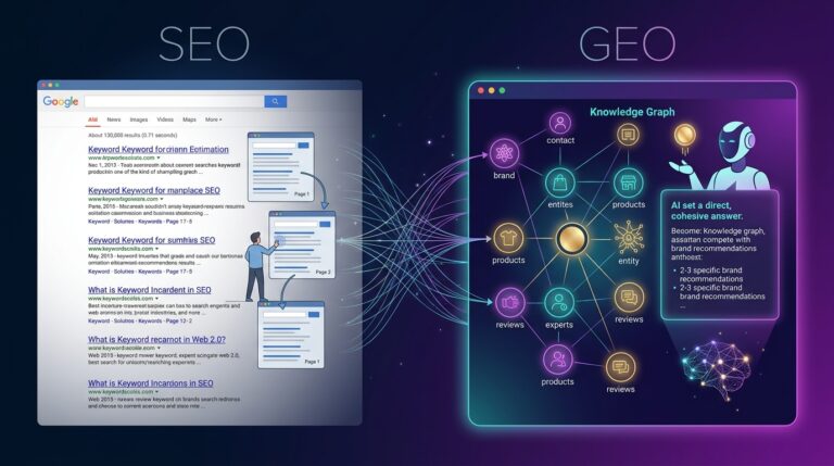 SEO против GEO